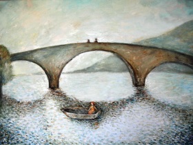 Итальянский мостик, х,м, 60х80, 2008.