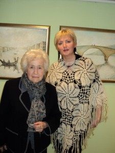 Художник Елена Краснощёкова получила признание (Ирина Антонова и Елена Краснощёкова) Ирина Антонова и Еле…