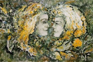 Международная Выставка 'ИНЬ - ЯН' на Винзаводе c участием Елены Краснощёковой (Мы - продолжение друг друга) Мы - продолжение друг друга